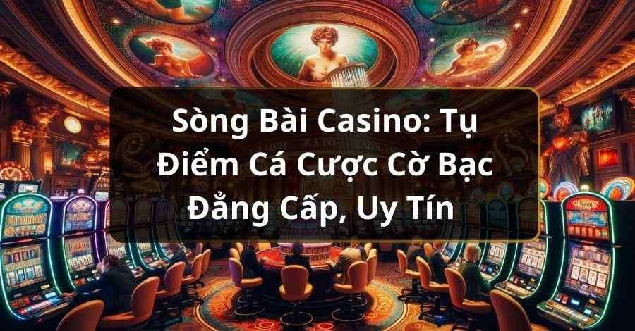 Sòng Bài Casino: Tụ Điểm Cá Cược Cờ Bạc Đẳng Cấp, Uy Tín